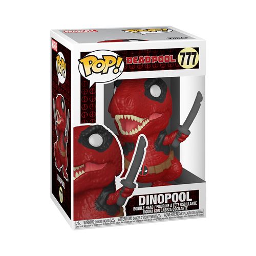Funko Figurine Pop Marvel Deadpool Dinopool - Image 4