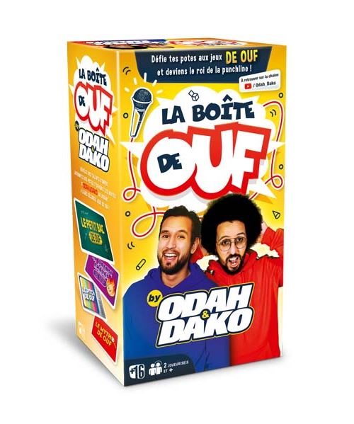 Jeu d&rsquo;ambiance Dujardin La bo&icirc;te de ouf by Odah et Dako 