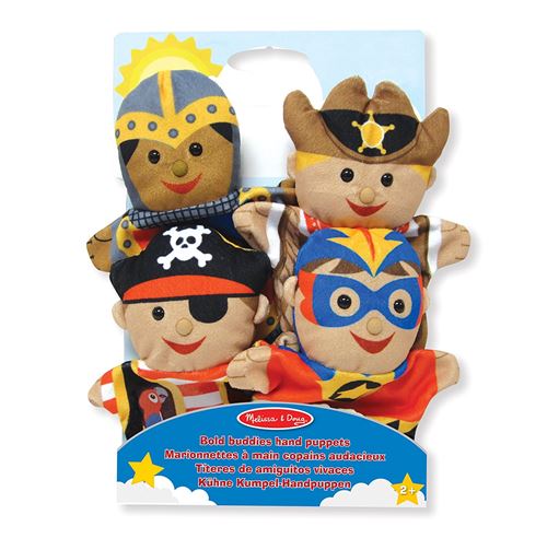 Marionnettes à main Melissa & Doug Copains audacieux