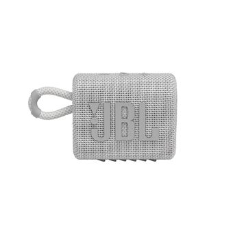 JBL GO 3 Blanc - Enceintes Bluetooth portables sur Son-Vidéo.com