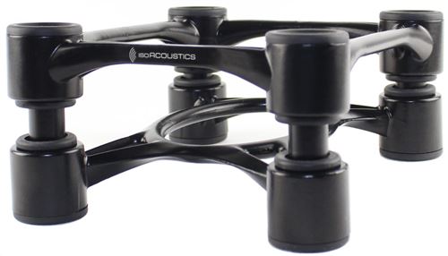Supports d'enceinte Iso Acoustics Aperta Noir Vendus &agrave; la paire