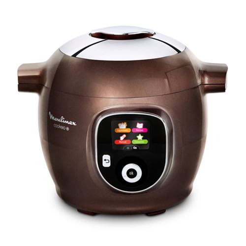 Mijoteur Moulinex Cookeo+ multicuiseur intelligent CE851910R Reconditionné 1600 W Marron