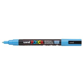 Marqueur Posca Pointe conique Fine Uni Bleu - 1