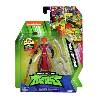 Figurine articulée Tmnt avec accessoires Foot Ninja