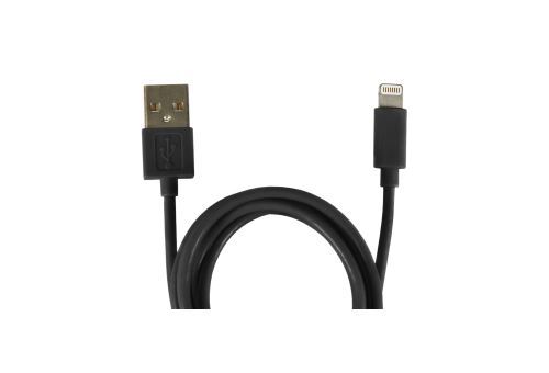 Câble Lightning vers USB Wefix 1m Noir