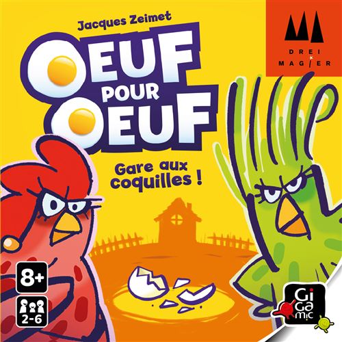 Gigamic Oeuf pour Oeuf jeux d ambiance - vue 1