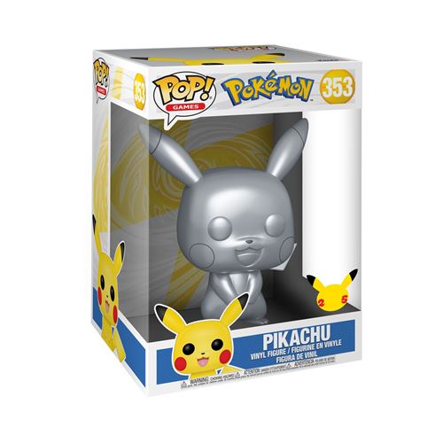 Figurine Funko Pop Jumbo Pokemon S5 10 Pikachu