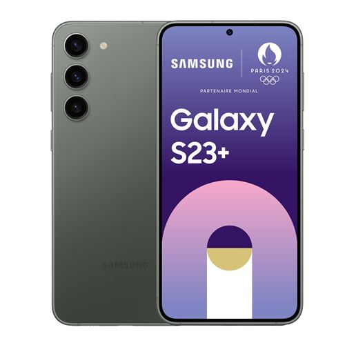 Smartphone Samsung Galaxy S23+ 6.6 Nano SIM 5G 8 Go RAM 512 Go Vert