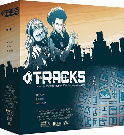 Jeu De Stratégie Asmodee Tracks – Enquêtes Coopératives, 1 À 6 Joueurs - vue 2