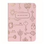 Carnet à mots de passe Le Studio Rose