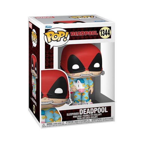 Funko Multicolore Pop! Figurine Marvel Deadpool Sleepover - Neuf - Image 4