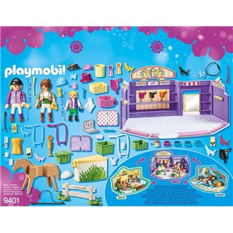 Playmobil City Life Les Boutiques 9401 Boutique D Equitation Playmobil Achat Prix Fnac