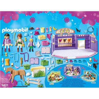 Playmobil Boutique d'équitation, 9401 Coffre de Figurines Coloré : No Name:  : Jeux et Jouets
