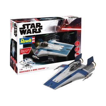 Revell Build & Play Res A-wing Fighter 1:44 bleu 25 pièces