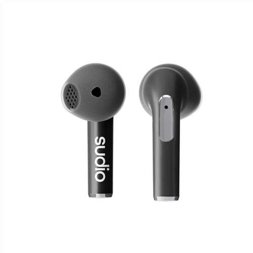Ecouteurs intra-auriculaires sans fil Bluetooth Sudio N2 Noir