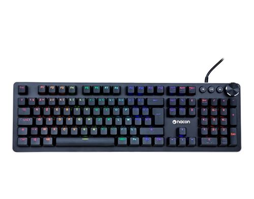 Clavier Gaming filaire mécanique Nacon PCCL-520FR Noir