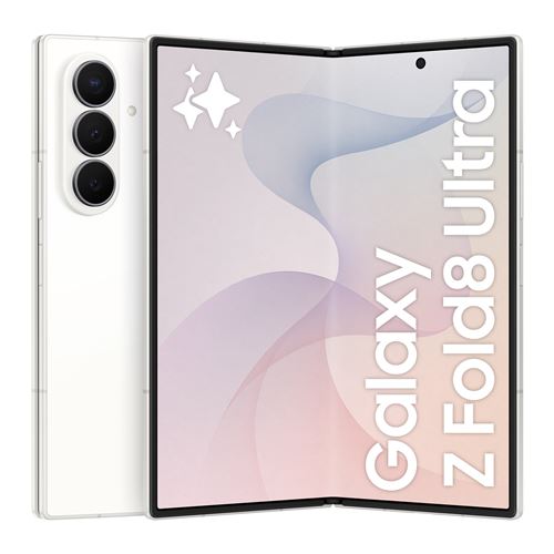 Smartphone Samsung Galaxy Z Fold8 Ultra 8 5G Double SIM 256 Go Blanc