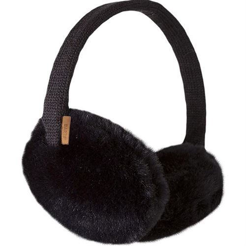 Nature Decouvertes Femme Noir Cache-Oreilles Ajustable Pour Barts