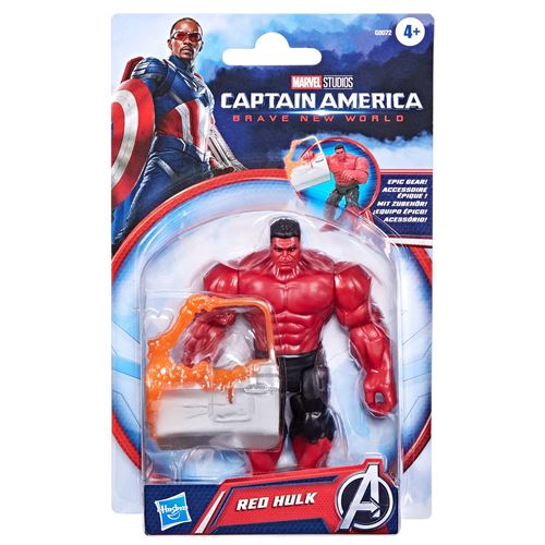 Marvel Avengers Epic Hero Series Captain America: Brave New World Figurine Hulk - vue 2