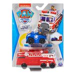 Pack camion de pompiers et véhicule True Metal™ Pat Patrouille