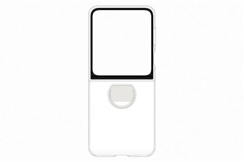 Coque avec anneau Transparent pour Samsung Galaxy Z Flip 7 FE