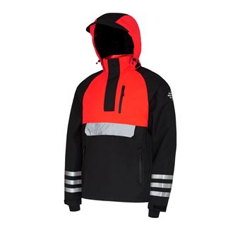 Anorak imperméable Urban Circus Optimiste Taille XL Rouge et Noir