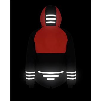 Anorak imperméable Urban Circus Optimiste Taille XL Rouge et Noir