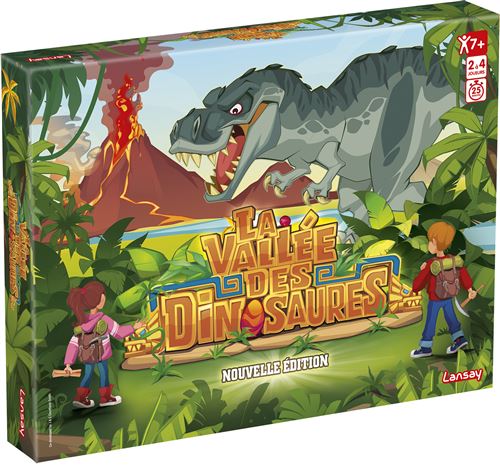 Jeu découverte Lansay La Vallée Des Dinosaures