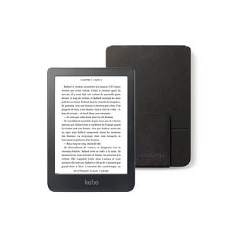 Kobo Clara HD avec SleepCover Rouge - Liseuse eBook - Garantie 3 ans LDLC