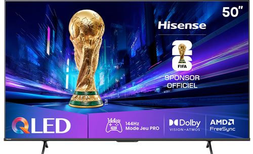 TV QLED Hisense 50E79Q Pro 126 cm 2025 - vue 1