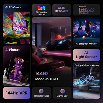 TV QLED Hisense 50E79Q Pro 126 cm 2025