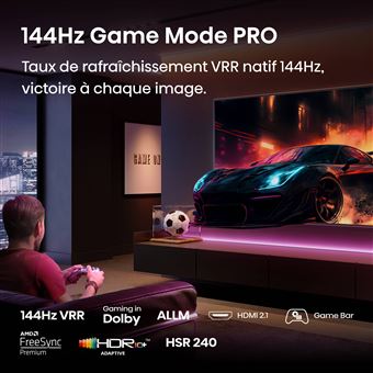 TV QLED Hisense 50E79Q Pro 126 cm 2025