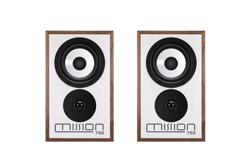 Enceinte Bibliothèque Mission 750 Noyer Vendues Par Paire