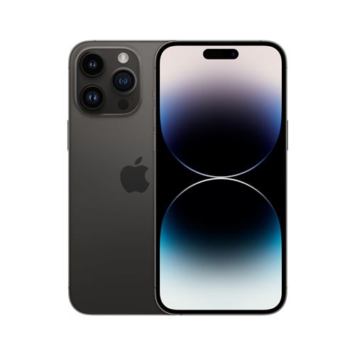Apple iPhone 14 Pro Max 6,7"" 5G Double SIM 256 Go Noir sidéral État correct - Apple reconditionné disponible sur Fnac
