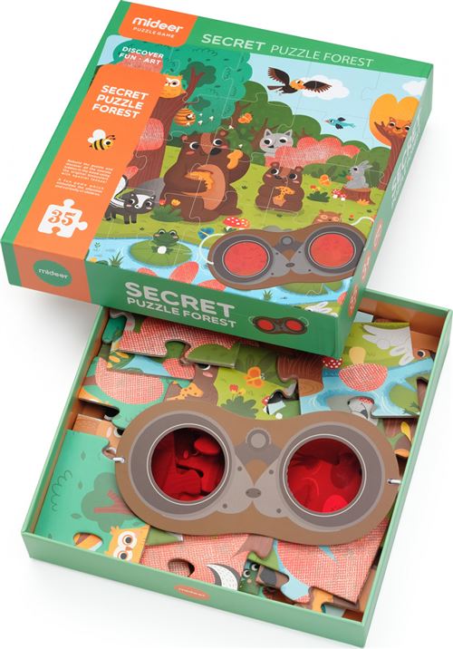 Puzzel Mideer Detective Bosbril