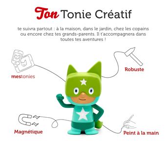 Figurine Tonies Créatifs Super-Héros Turquoise