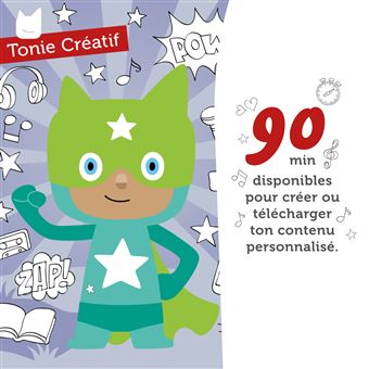 Figurine Tonies Créatifs Super-Héros Turquoise