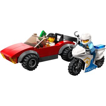 LEGO City 60392 - La course-poursuite de la moto de police