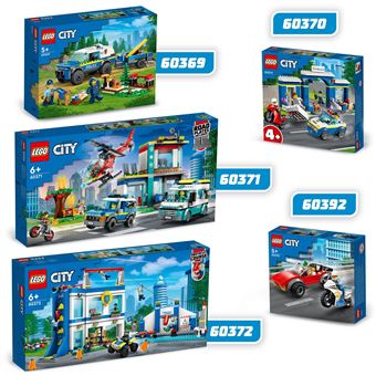 LEGO City 60392 - La course-poursuite de la moto de police