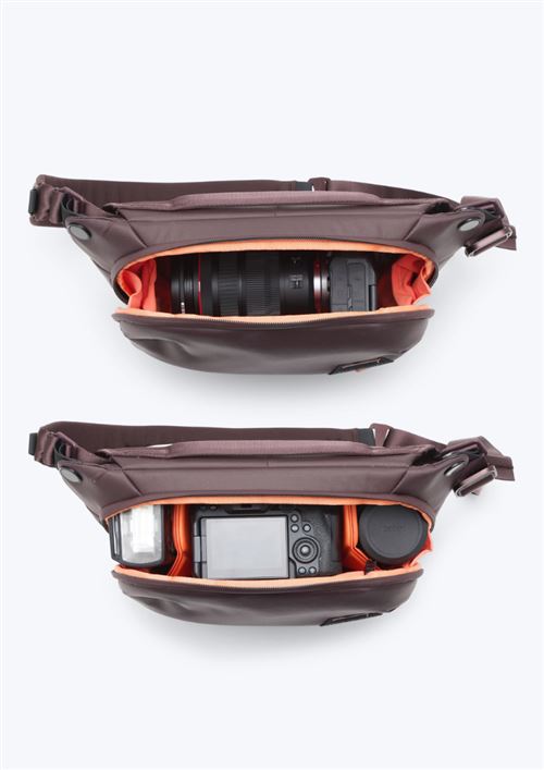 Peak Design Violet Sac D'épaule Everyday Sling 6 L Pour Appareil Photo Dslr/Mirrorless, Rembourré, Bandoulière Réglable - Neuf - Image 3