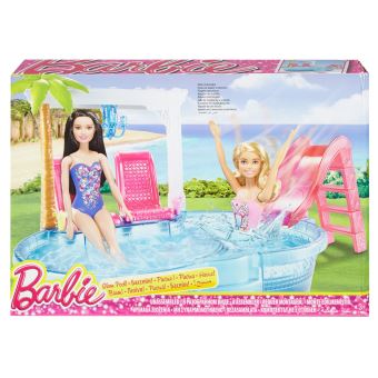 Playset Barbie Piscine glamour - Accessoire poupée - Achat \u0026 prix 