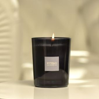 Bougie parfumée Esteban Edition Gris azur Figue noire