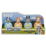 Jouets à bascule Giochi Preziosi Weebles Bluey Coffret 4 personnages Modèle aléatoire