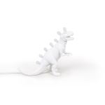 Lampe à poser Seletti Dinosaure Jurassic T-Rex Gris