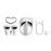 Casque de réalité virtuelle Oculus Quest 2 256 Go Blanc_5
