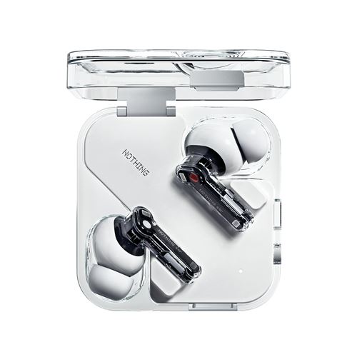 Ecouteurs Sans Fil Nothing Ear Bluetooth Avec Réduction Active Du Bruit Blanc