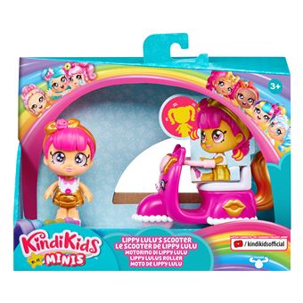Set Kindi Kids scooter et 1 mini poupée 9 cm