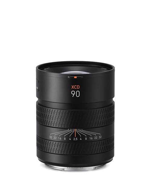 Objectif hybride Hasselblad XCD 90mm f2.5 II - vue 1