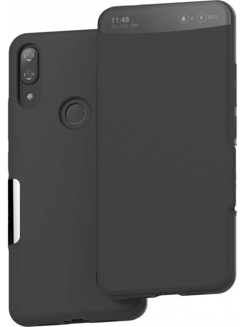 Etui folio smart Wiko WiLine Gris pour View2