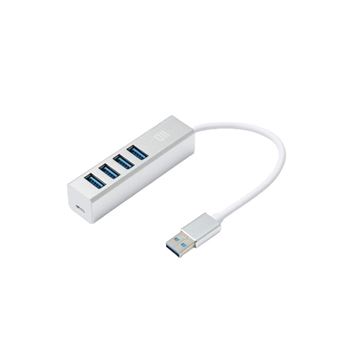 Hub USB D2 Diffusion 4 x SuperSpeed USB 3.0 Blanc